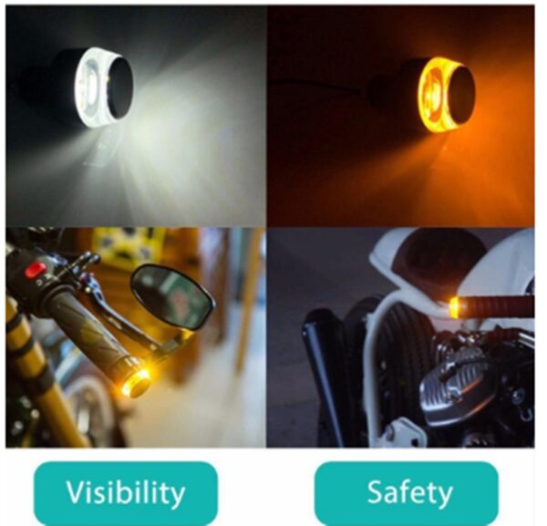 Fashion Motorcycle Handle Led Turn Signal Light