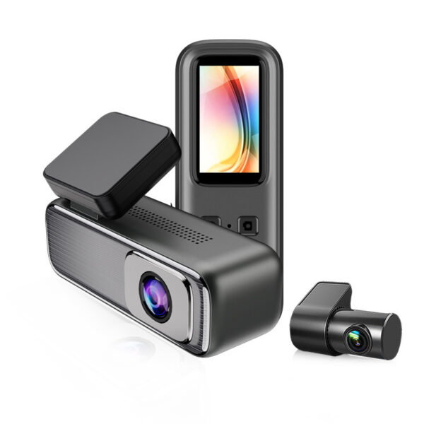 Dashcam HD 2K/1K avec connectivité Wi-Fi et liaison smartphone.