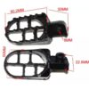 Off-road motorcycle accessories foot pedals