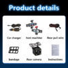 Five Camera Driving Recorder, 1080P High-definition Night Vision, Mobile App For Viewing Videos