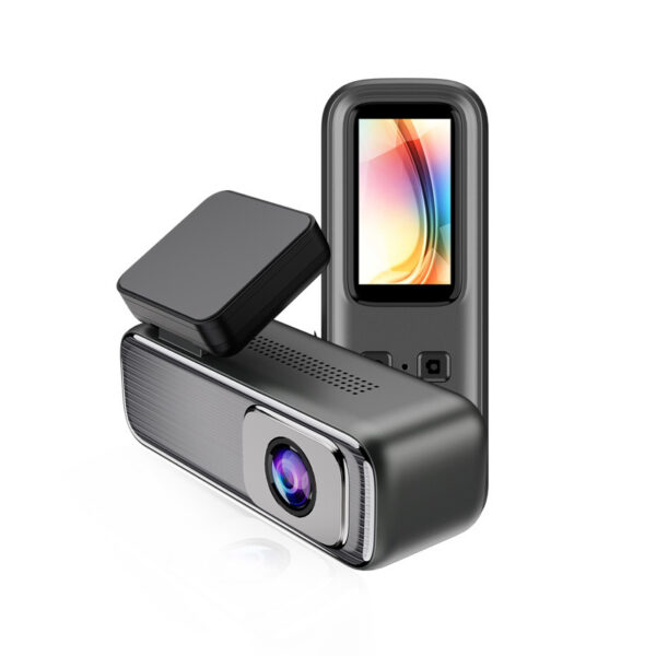 Dashcam HD 2K/1K avec connectivité Wi-Fi et liaison smartphone.