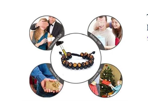 855493292095.jpg Tiger's Eye & Lava Stone Bracelet