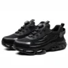 Chaussures de sécurité pour hommes avec système de serrage rotatif – Style sportif, anti-écrasement et anti-perforation