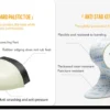 Chaussures de sécurité pour hommes avec embout en acier – Protection anti-écrasement et anti-perforation.