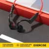 Nouveau casque sans fil Lenovo à conduction osseuse pour la natation et le sport – Bluetooth 5.4, étanche IPX8, avec microphone, idéal pour l'entraînement et le fitness.