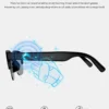 Lunettes intelligentes Lenovo avec assistant vocal IA, résolution 4K, télécommande tactile, appareil photo/vidéo, traducteur et connectivité Bluetooth sans fil.