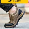 Chaussures de sécurité d'été pour le travail, chaussures de travail pour hommes résistantes à la perforation, chaussures de protection, bottes de sécurité, bottes tactiques.