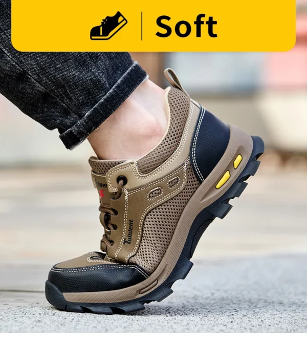 Chaussures de sécurité d'été pour le travail, chaussures de travail pour hommes résistantes à la perforation, chaussures de protection, bottes de sécurité, bottes tactiques.