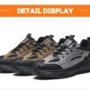 Chaussures de sécurité pour hommes avec embout en acier – Protection anti-écrasement et anti-perforation.