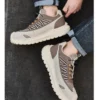 Chaussures de sécurité pour hommes avec embout en acier – Protection anti-écrasement et anti-perforation.