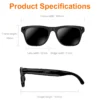 Lunettes de caméra Xiaomi 8K pour la prise de vue vidéo, traduction IA précise, appels Bluetooth, lecteur de musique, pour femmes et hommes, 8MP, lunettes de traduction