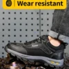 Chaussures de sécurité, chaussures de travail anti-écrasement et anti-perforation, chaussures de protection pour hommes, bottes de protection légères et confortables