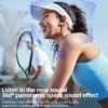 Écouteurs sans fil Otemkay SP16 – Modèle authentique avec contours d'oreille, véritablement sans fil, conçus pour la course à pied, avec microphone.