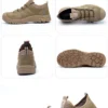 Les chaussures de sécurité pour hommes, légères, souples, confortables, respirantes et antidérapantes.