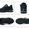 Chaussures de sécurité pour hommes avec fermeture rotative – Légères, anti-chocs et anti-perforation – Style sportif pour les professionnels en extérieur