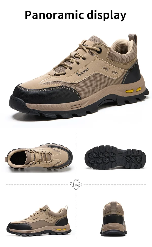 Chaussures de sécurité, pour hommes, anti-écrasement, anti-perforation et  isolantes.