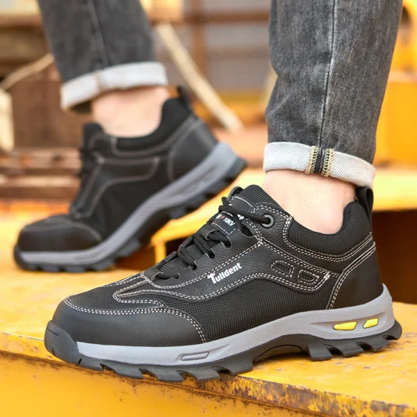 Chaussures de sécurité, chaussures de travail anti-écrasement et anti-perforation, chaussures de protection pour hommes, bottes de protection légères et confortables