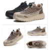 Chaussures de sécurité pour hommes avec embout en acier – Protection anti-écrasement et anti-perforation.
