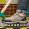 Chaussures de sécurité, pour hommes, anti-écrasement, anti-perforation et  isolantes.