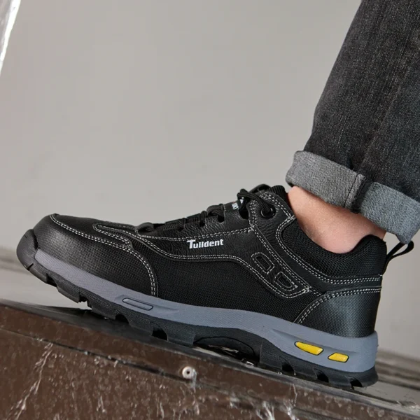 Chaussures de sécurité, chaussures de travail anti-écrasement et anti-perforation, chaussures de protection pour hommes, bottes de protection légères et confortables