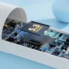 Écouteurs sans fil Bluetooth avec réduction de bruit ENC pour les appels, son stéréo Hi-Fi – Modèle Pro4s (compatible Xiaomi et AirPods)