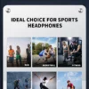Nouveau casque de sport sans fil à conduction osseuse réelle – Écouteurs Bluetooth avec microphone et fonction mains libres pour la course à pied.