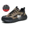 Chaussures de sécurité pour hommes avec embout en acier – Protection anti-écrasement et anti-perforation.