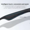 Lunettes intelligentes Lenovo avec assistant vocal IA, résolution 4K, télécommande tactile, appareil photo/vidéo, traducteur et connectivité Bluetooth sans fil.