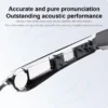 Lunettes intelligentes Lenovo avec assistant vocal IA, résolution 4K