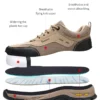 Chaussures de sécurité, pour hommes, anti-écrasement, anti-perforation et  isolantes.