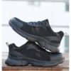 Chaussures de sécurité anti-perforation pour hommes, chaussures de travail d'été respirantes en maille, embout en plastique.