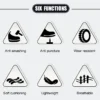 Chaussures de sécurité pour hommes avec embout en acier, semelles anti-écrasement, anti-perforation et antidérapantes ; chaussures de travail industrielles tendance à fermeture par bouton.