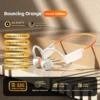 Nouveau casque sans fil Lenovo à conduction osseuse pour la natation et le sport – Bluetooth 5.4, étanche IPX8, avec microphone, idéal pour l'entraînement et le fitness.
