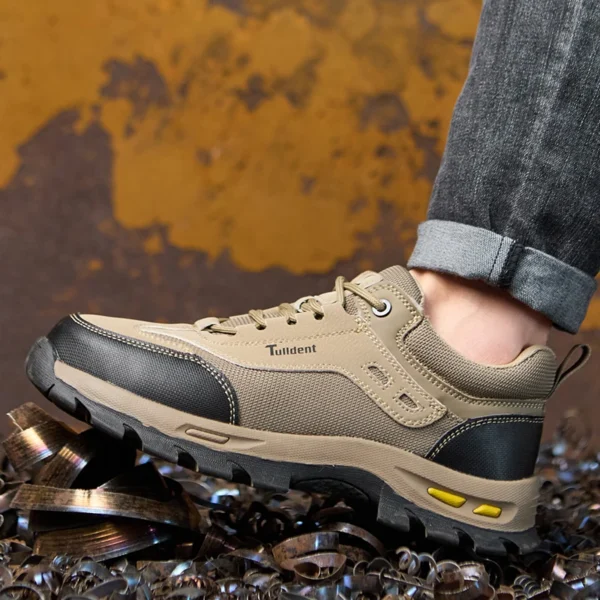 Chaussures de sécurité, pour hommes, anti-écrasement, anti-perforation et  isolantes.