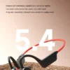 Nouveau casque sans fil Lenovo à conduction osseuse pour la natation et le sport – Bluetooth 5.4, étanche IPX8, avec microphone, idéal pour l'entraînement et le fitness.