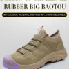 Les chaussures de sécurité pour hommes, légères, souples, confortables, respirantes et antidérapantes.