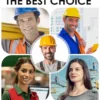 Chaussures de sécurité pour hommes – Style tendance, embout en acier anti-écrasement, semelle en Kevlar – Bottes de travail pour extérieur et atelier industriel – Fermeture à bouton