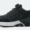 Chaussures de sécurité pour hommes – Style tendance, embout en acier anti-écrasement, semelle en Kevlar – Bottes de travail pour extérieur et atelier industriel – Fermeture à bouton