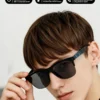 Lunettes intelligentes Lenovo avec assistant vocal IA, résolution 4K, télécommande tactile, appareil photo/vidéo, traducteur et connectivité Bluetooth sans fil.