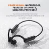 Nouveau casque de sport sans fil à conduction osseuse réelle – Écouteurs Bluetooth avec microphone et fonction mains libres pour la course à pied.
