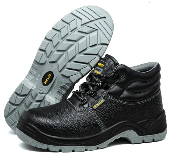 Chaussures de sécurité pour hommes : anti-écrasement, anti-perforation, anti-odeur, robustes et résistantes à l'usure (idéales pour les chantiers).