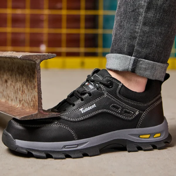 Chaussures de sécurité, chaussures de travail anti-écrasement et anti-perforation, chaussures de protection pour hommes, bottes de protection légères et confortables