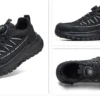 Chaussures de sécurité pour hommes avec embout en acier – Protection anti-écrasement et anti-perforation.