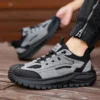 Chaussures de sécurité pour hommes avec embout en acier – Protection anti-écrasement et anti-perforation.