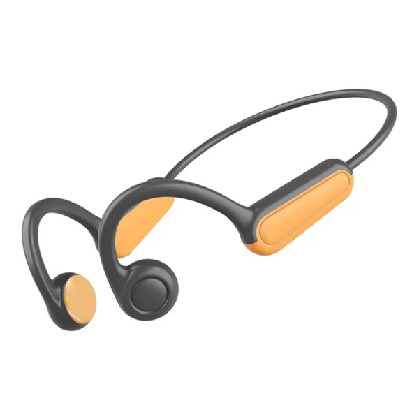 Écouteurs à conduction osseuse réelle B8 – Casque sans fil Bluetooth 5.3 pour le sport avec contour d'oreille et étanchéité IPX5 (idéal pour la course et la conduite)