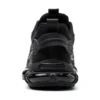 Chaussures de sécurité pour hommes avec système de serrage rotatif – Style sportif, anti-écrasement et anti-perforation