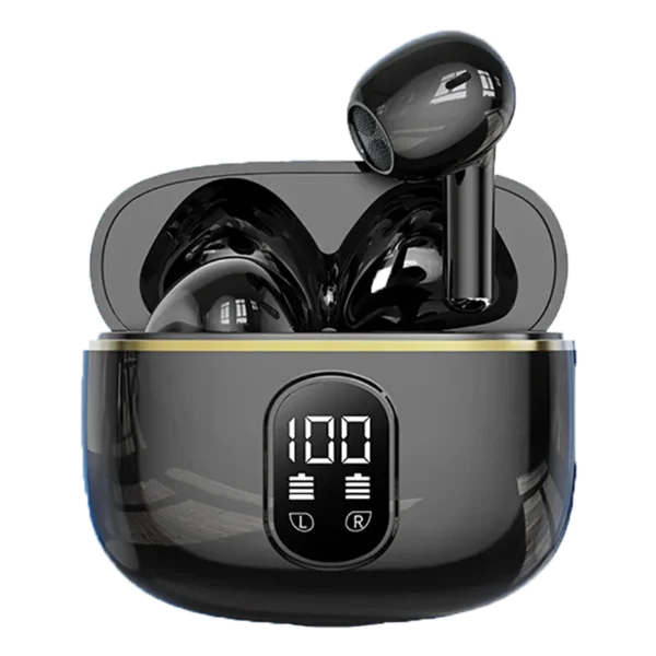 Écouteurs sans fil Bluetooth avec réduction de bruit ENC pour les appels, son stéréo Hi-Fi – Modèle Pro4s (compatible Xiaomi et AirPods)