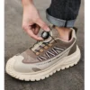 Chaussures de sécurité pour hommes avec embout en acier – Protection anti-écrasement et anti-perforation.