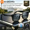Lunettes de caméra Xiaomi 8K pour la prise de vue vidéo, traduction IA précise, appels Bluetooth, lecteur de musique, pour femmes et hommes, 8MP, lunettes de traduction