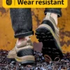 Chaussures de sécurité d'été pour le travail, chaussures de travail pour hommes résistantes à la perforation, chaussures de protection, bottes de sécurité, bottes tactiques.